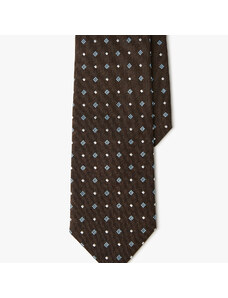 Brooks Brothers Cravatta a fiori in seta - male Cravatte e Pochette da taschino Fantasia marrone REG