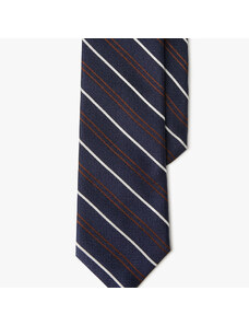 Brooks Brothers Cravatta regimental in seta - male Cravatte e Pochette da taschino Fantasia navy REG