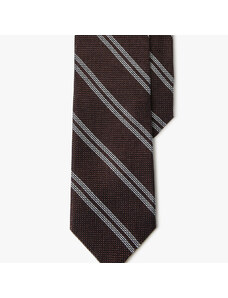 Brooks Brothers Cravatta regimental in seta - male Cravatte e Pochette da taschino Fantasia marrone REG