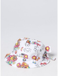 Cappello Moschino Baby in cotone stampato