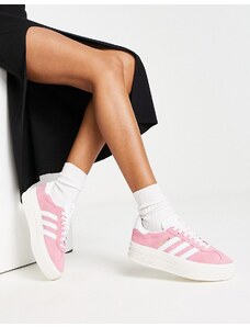 adidas Originals - Gazelle Bold - Sneakers rosa con plateau