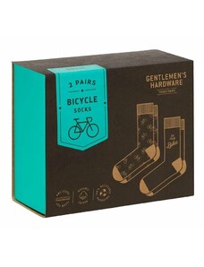 Gentlemen's Hardware Gentelmen's Hardware calzini in cotone Bike pacco da 2