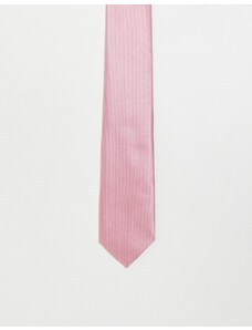 Gianni Feraud - Cravatta slim rosa polvere