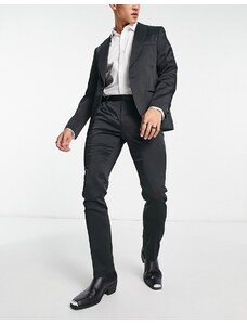 Twisted Tailor - Draco - Pantaloni da abito neri-Nero