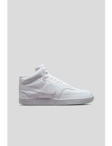 Nike Court Vision Mid Next Nature - White White Bianco Sneakers Alte Uomo