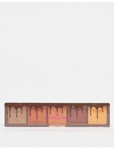 I Heart Revolution - Palette di ombretti Mini Chocolate - Chocolate Fudge-Arancione