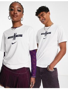 Nike Football - Inghilterra - T-shirt bianca unisex con grafica-Bianco