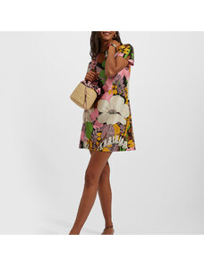 La DoubleJ Dresses gend - Mini Swing Dress Big Flower XS 100% Silk