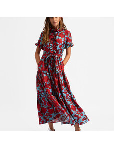 La DoubleJ Dresses gend - Long and Sassy Dress Lilium Turchese XS 100% Silk