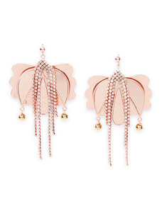LaDoubleJ Jewelry gend - Tulip Earrings Oro Rosa One Size 90% Brass 10% Glass