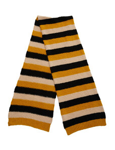 La DoubleJ Gift Guide Products gend - Boucle Scarf Cammello-Nero-Giallo One Size 70% Organic Wool 30% Alpaca Wool