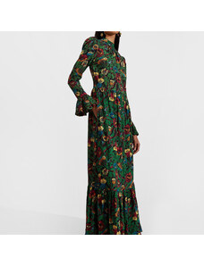 La DoubleJ Dresses gend - Visconti Dress Night Garden M 96% Viscose 4% Elastane