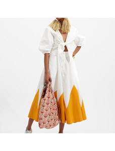 La DoubleJ Dresses gend - Peek-A-Boo Dress Avorio XS 100% Cotton