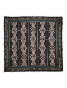 La DoubleJ Foulards & Scarves gend - Shawl (135x135) Tiger Tiles One Size 51% Wool 49% Silk