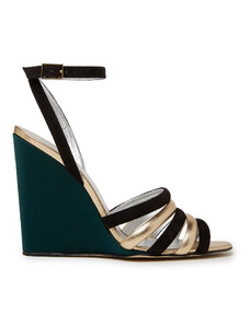 La DoubleJ Shoes gend - Tones Wedge T.Unita Verde 36 44%LEATHER15%COTTON6%POLYESTER5%BRASS10%CELLULOSE15%ABS5%TPU