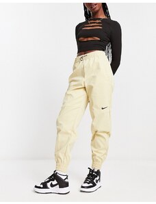 Nike - Pantaloni cargo beige con logo-Marrone