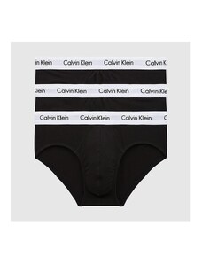 CALVIN KLEIN UNDERWEAR - Tri-pack Slip con logo - Colore: Nero,Taglia: M