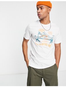 Nike - T-shirt bianca con stampa "AF1"-Bianco