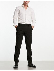 Jack & Jones Intelligence - Pantaloni slim eleganti neri-Black