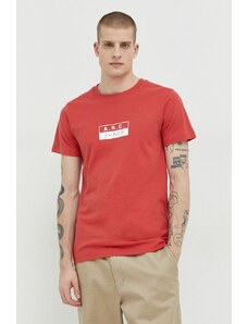 Solid t-shirt in cotone