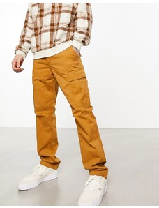 Timberland - Outdoor - Pantaloni heritage cargo color cuoio-Brown