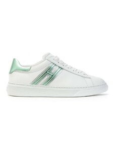 Hogan Scarpe Sneakers donna H365 Verde Bianco