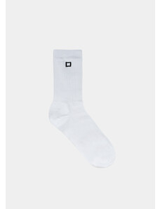 D.A.T.E. socks mono white-black