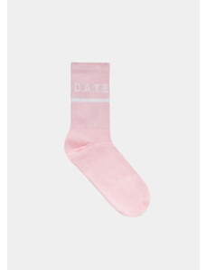 D.A.T.E. socks colored pink