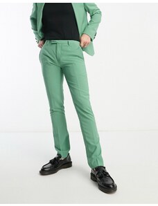 Twisted Tailor - Buscot - Pantaloni da abito verde pistacchio