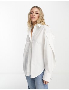 Urban Revivo - Camicia comoda bianca-Bianco