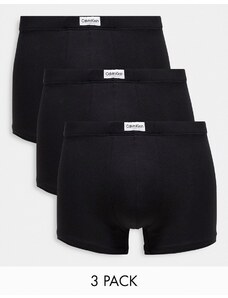 Calvin Klein - Confezione da 3 paia di boxer aderenti con logo colore nero-Black
