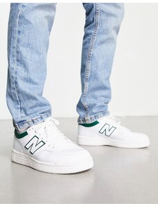 New Balance - 480 - Sneakers bianche e verdi-Bianco