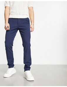 Selected Homme - Pantaloni slim eleganti blu navy