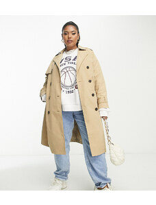 New Look Plus New Look Curve - Trench color cammello-Neutro