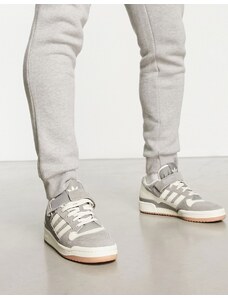 adidas Originals - Forum Low - Sneakers grigie e bianco sporco