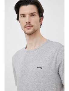 BOSS t-shirt in cotone BOSS ATHLEISURE colore grigio