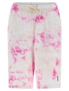 Freddy Pantaloncini in french terry con stampa tye-die all over