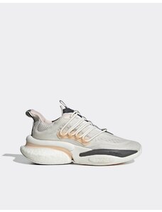 adidas performance adidas - Sportswear AlphaBoost V1 - Sneakers bianche-Argento