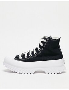 Converse - Lugged Hi - Sneakers alte nere-Black