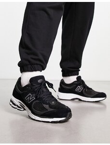 New Balance - 2002 - Sneakers nere e bianche-Black