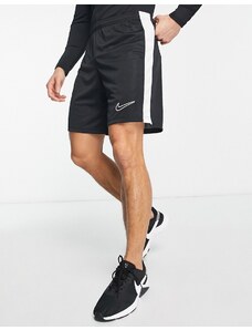Nike Football - Academy Dri-FIT - Pantaloncini neri a pannelli-Nero