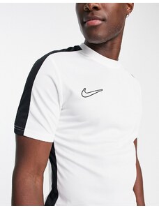 Nike Football - Academy Dri-FIT - T-shirt bianca a pannelli-Bianco