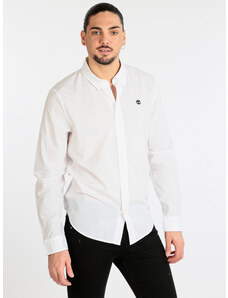 Timberland Camicia Uomo Slim Fit Classiche Bianco Taglia Xl