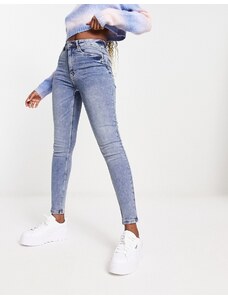 Pimkie - Jeans skinny a vita alta blu-Neutro