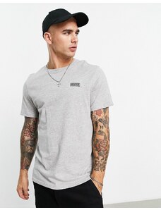 Barbour International - Arthur - T-shirt grigia con logo piccolo-Grigio