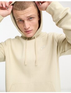 Nike - Club - Felpa con cappuccio beige-Brown