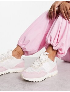 Tommy Jeans - Retro Evolve - Sneakers rosa e bianche-Bianco