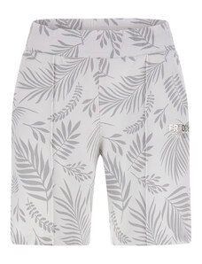 Freddy Pantaloncini in jersey stampa foliage tropicale all over