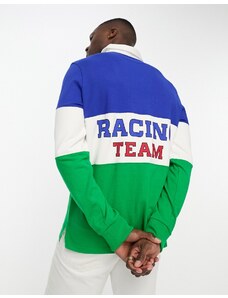 Polo Ralph Lauren - Sport Capsule - Polo stile rugby vestibilità classica color block-Multicolore