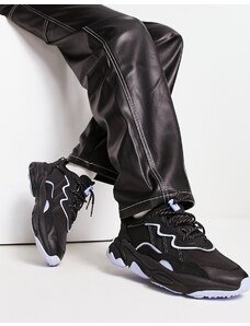 adidas Originals - Ozweego - Sneakers nere e lilla-Nero